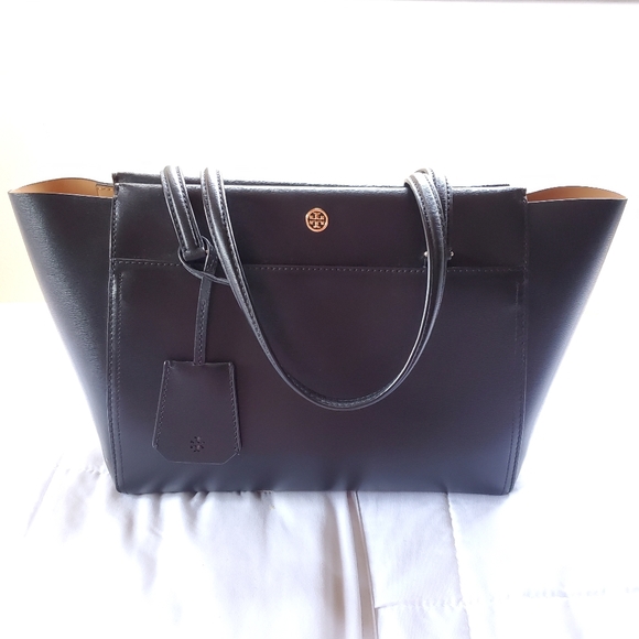tory burch small Parker leather tote - Picture 6 of 15